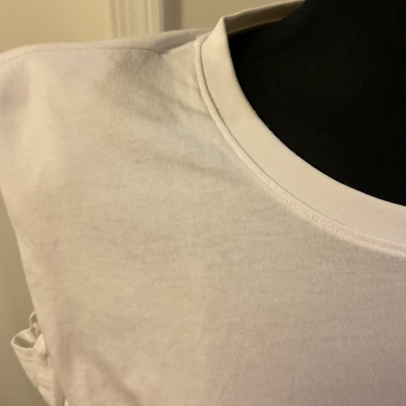 💜 Future Collective Kahlana Barfield Brown Sleeveless Cut-Out Back Knit T-Shirt - Picture 8 of 10